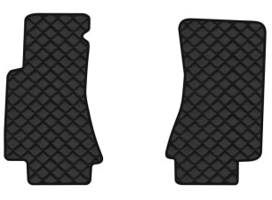 Коврики из экокожи в салон авто передние EVAtech ECO для Omega (B) Opel 1994-2003 2 поколение Sedan EU OL11172AB2BBB