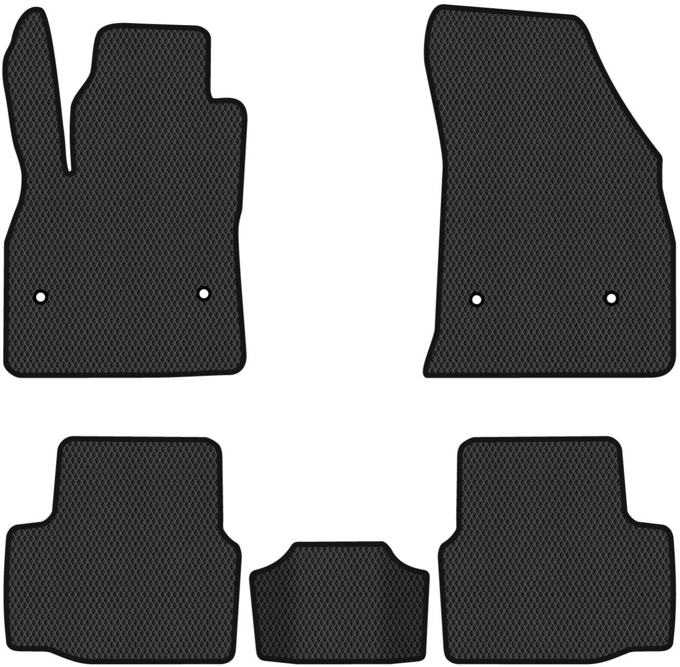 EVA коврики в салон авто EVAtech для Astra (K) Opel 2015-2021 5 поколение Combi EU (OL12126CV5OU4RBB)