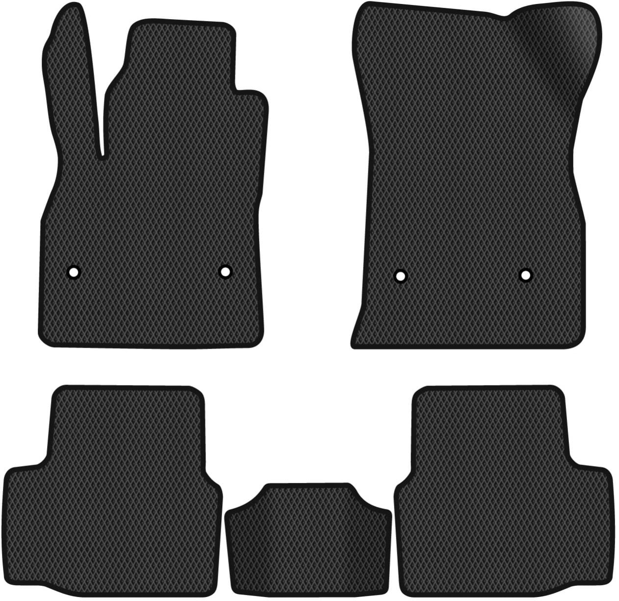 EVA коврики в салон авто EVAtech для Astra (K) Opel 2015-2021 5 поколение Combi EU (OL14168C5AV4RBB)