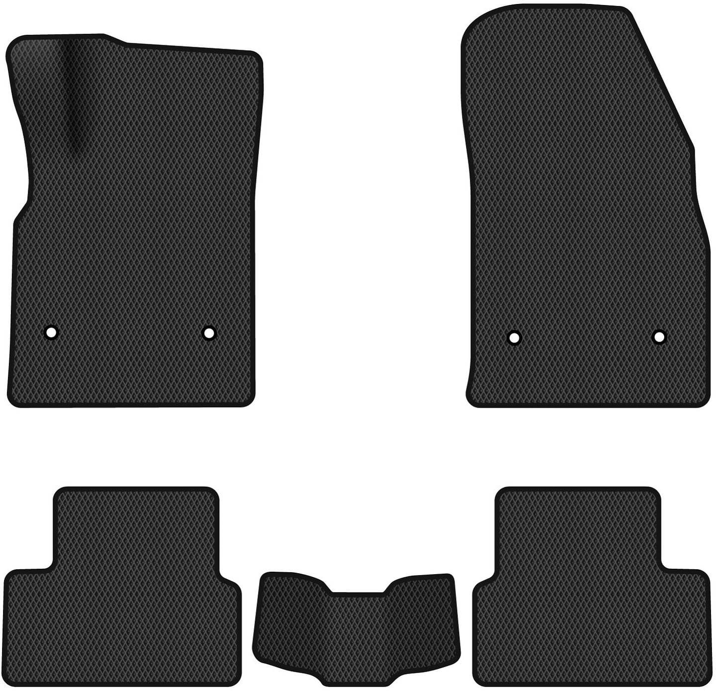 EVA коврики в салон авто EVAtech для Astra (J) Restyling Opel 2012-2015 4 поколение Combi EU (OL1820CE5AV4RBB)