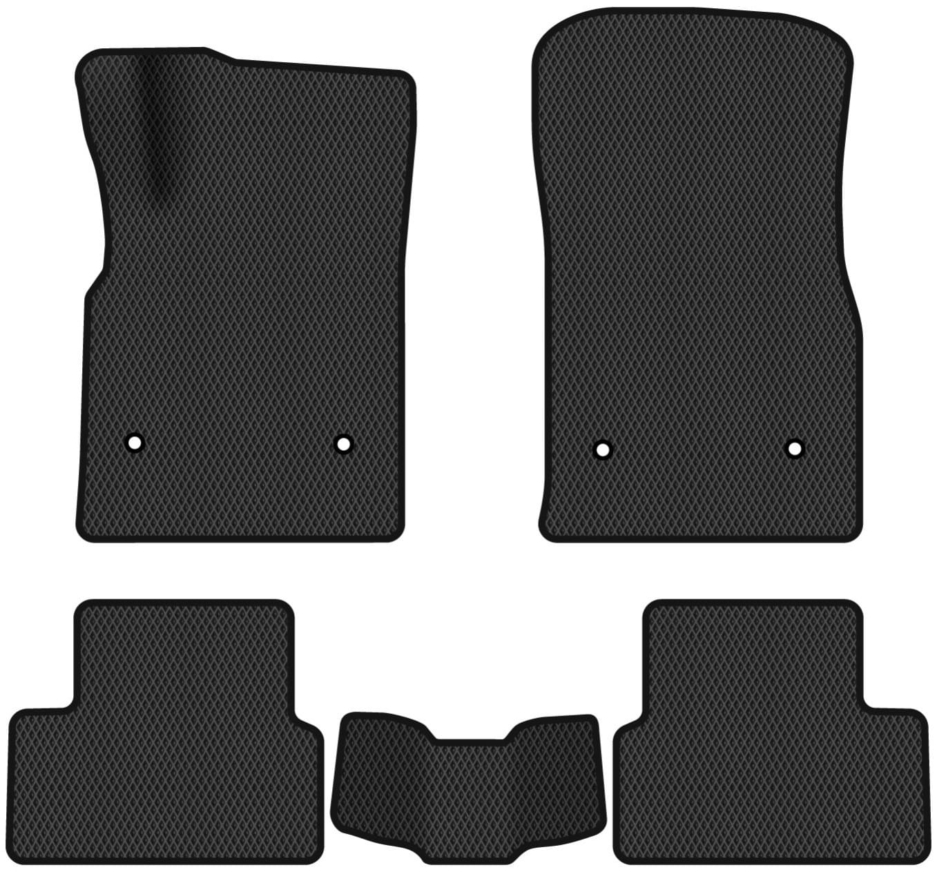 EVA коврики в салон авто EVAtech для Astra (J) Restyling Opel 2012-2015 4 поколение Htb EU (OL1821CD5AV4RBB)