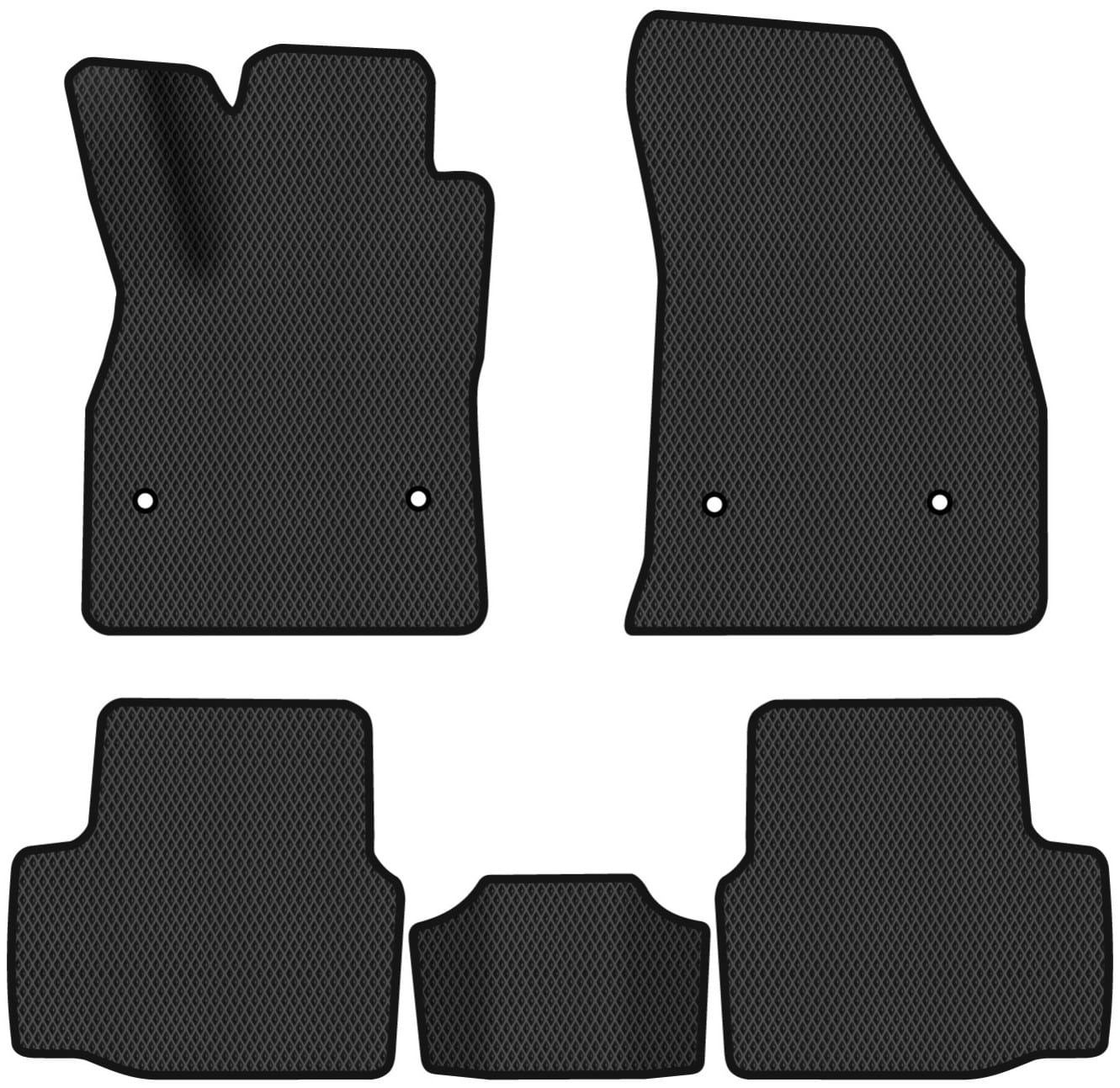 EVA коврики в салон авто EVAtech для Astra (K) Opel 2015-2021 5 поколение Htb EU (OL1822CE5OU4RBB)