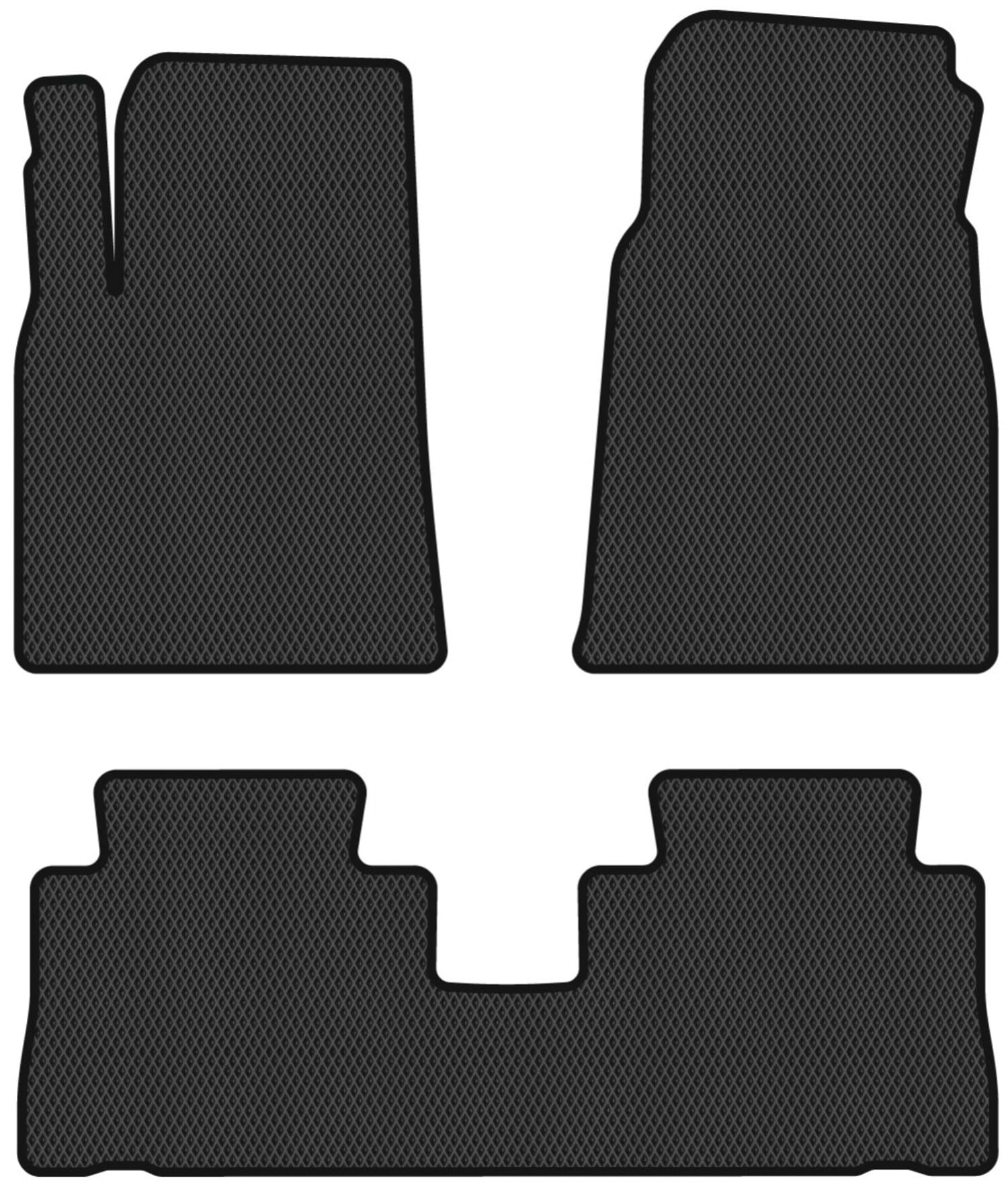 EVA килимки в салон авто EVAtech для Antara Opel 2006-2010 1 покоління SUV EU OL31506Z3RBB