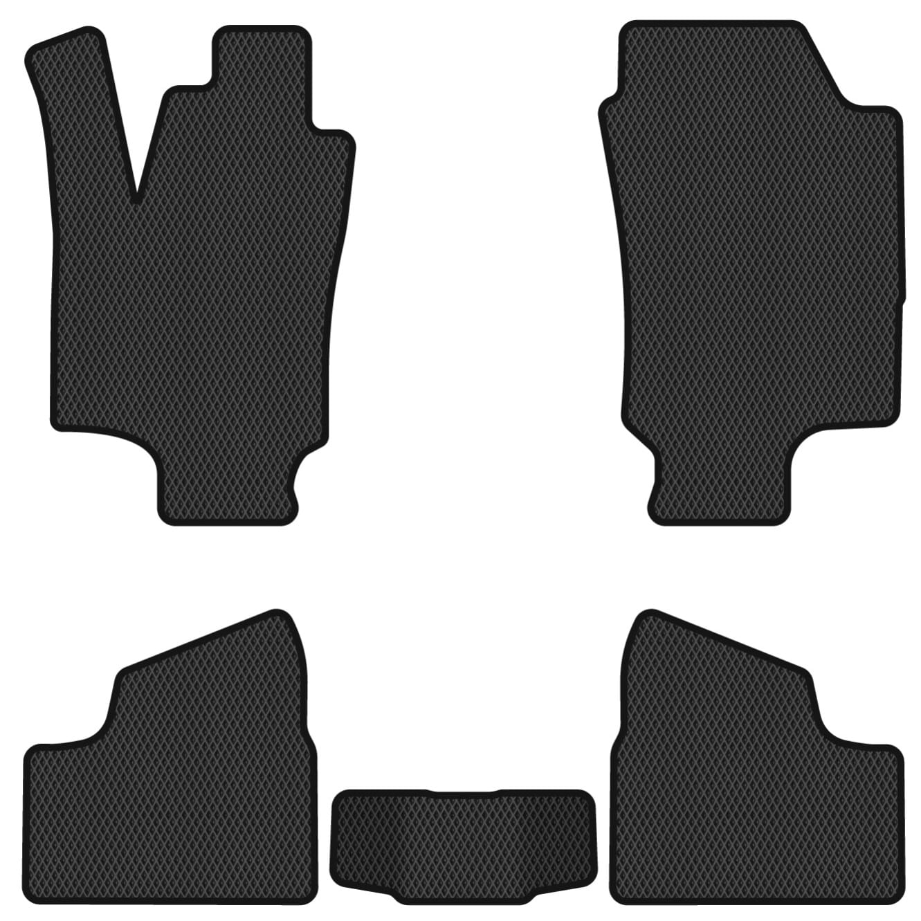 EVA килимки в салон авто EVAtech для Astra (G) MT Opel 1998-2009 2 покоління Liftback EU (OL3200CV5RBB)