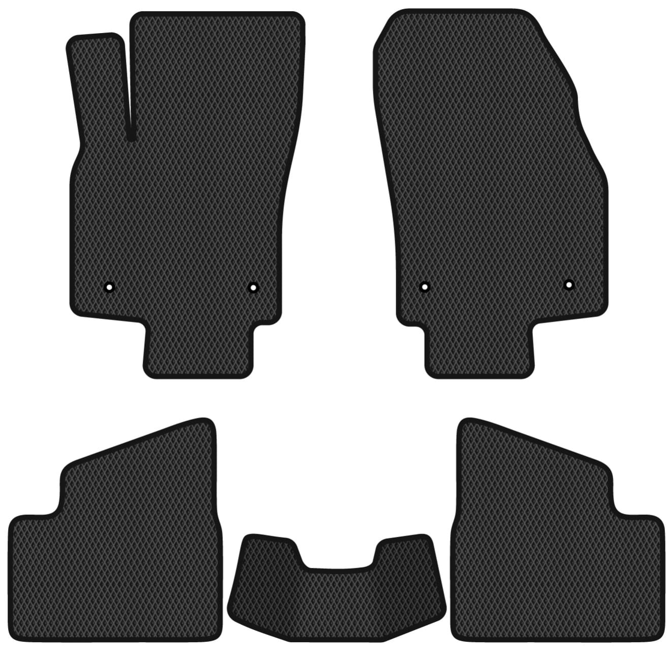 EVA килимки в салон авто EVAtech для Astra (H) AT Opel 2004-2014 3 покоління Combi EU (OL33328CV5CP4RBB)