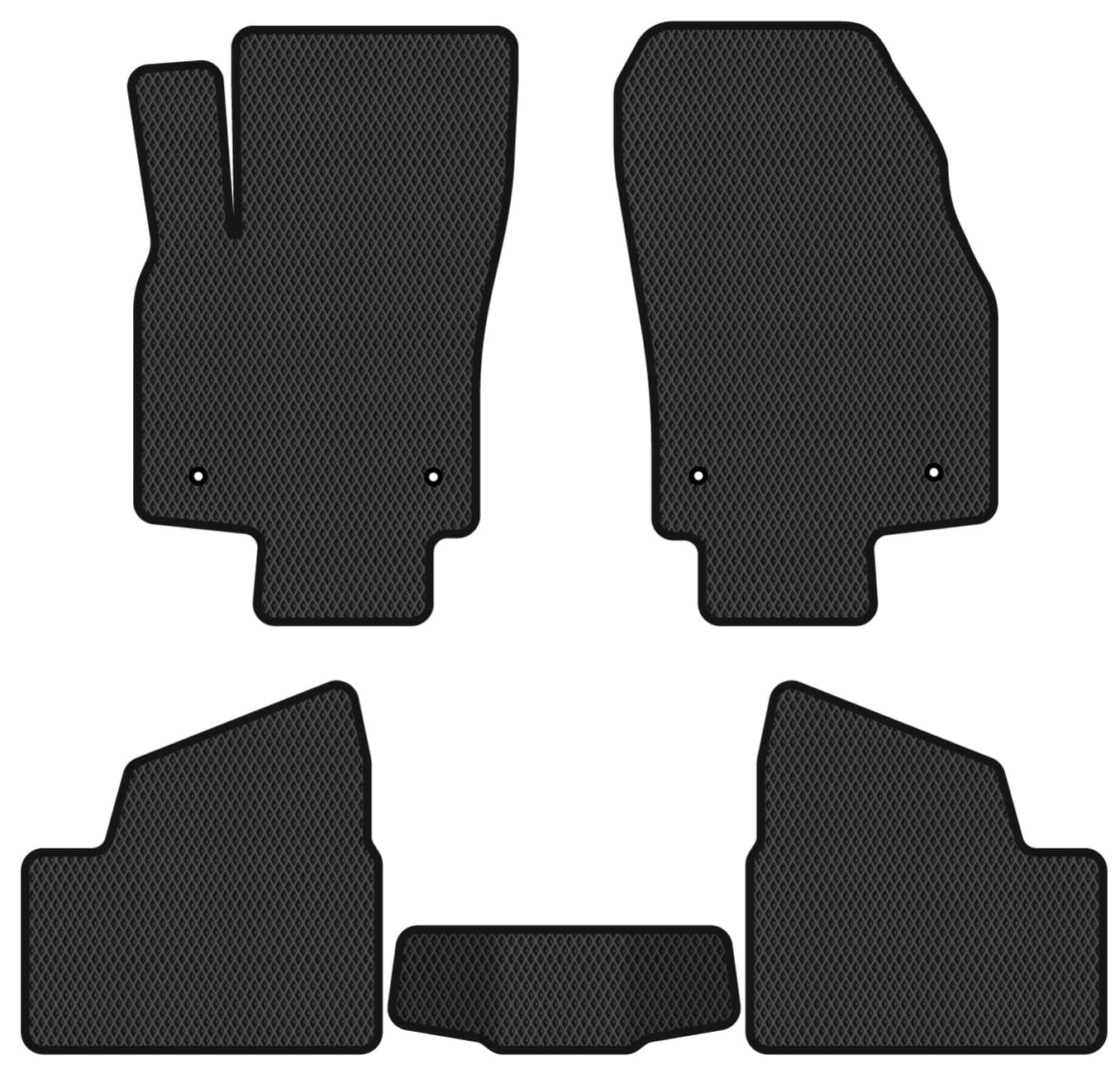 EVA коврики в салон авто EVAtech для Astra (H) AT Opel 2004-2014 3 поколение Htb EU (OL33329CV5CP4RBB)