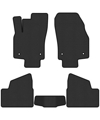 EVA килимки в салон авто EVAtech для Astra (H) TwinTop MT Opel 2006-2010 3 покоління Cabrio EU (OL33752CV5AV4RBB)