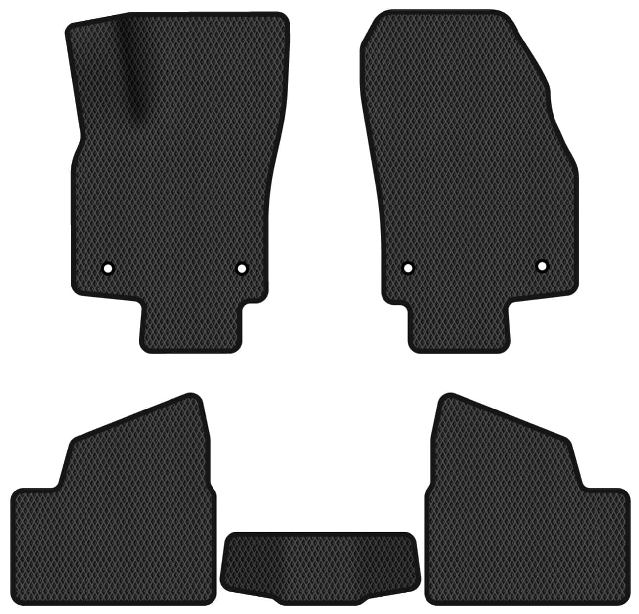 EVA коврики в салон авто EVAtech для Astra (H) AT 3-doors Opel 2004-2014 3 поколение Htb EU (OL33753CE5AV4RBB)