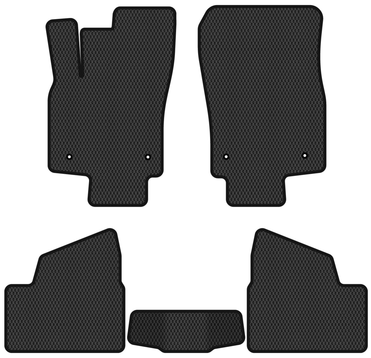 EVA килимки в салон авто EVAtech для Astra (H) MT 3-doors Opel 2004-2014 3 покоління Htb EU (OL33754C5CP4RBB)