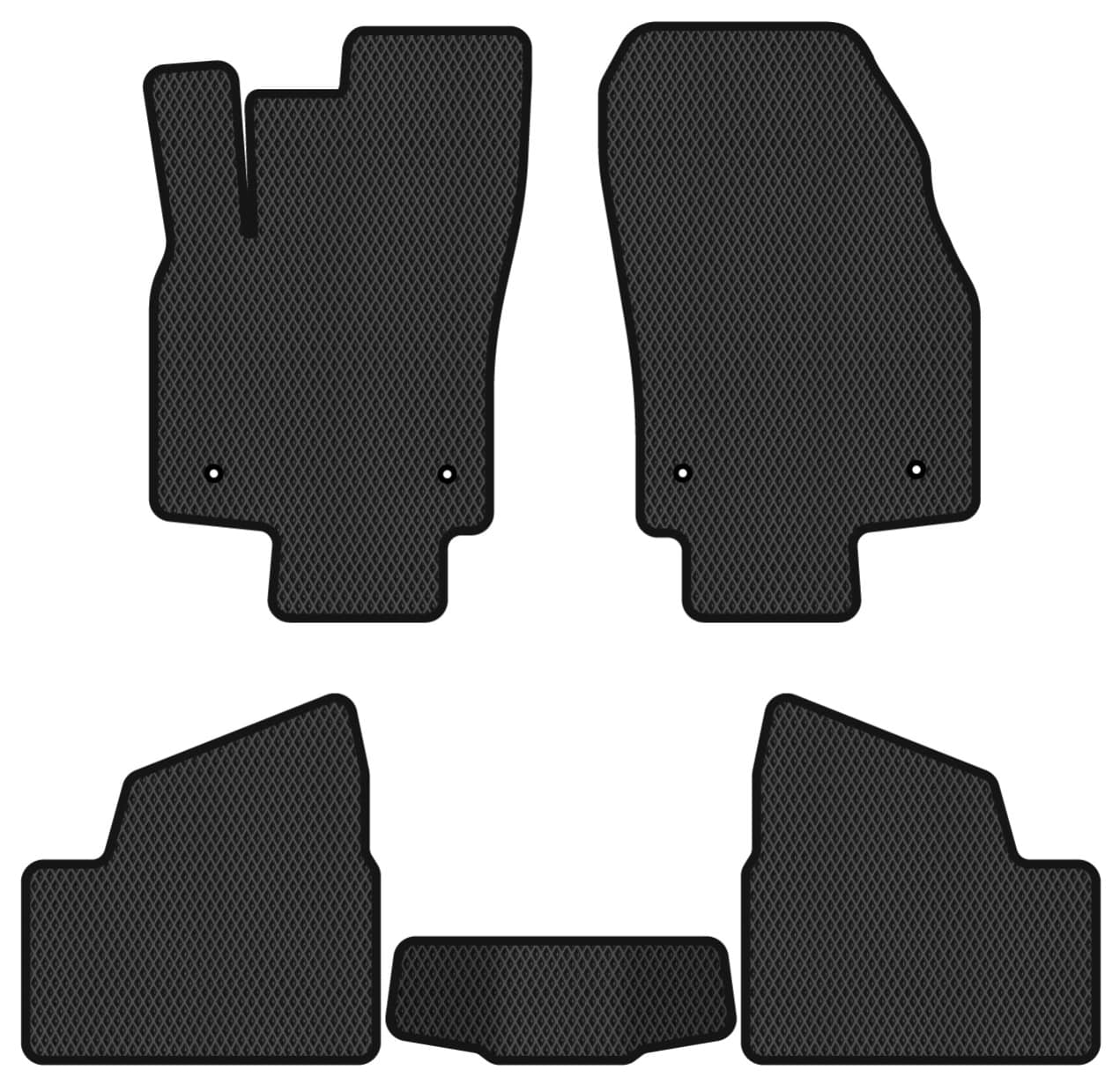 EVA коврики в салон авто EVAtech для Astra (H) MT 3-doors Opel 2004-2014 3 поколение Htb EU (OL33754CV5CP4RBB)