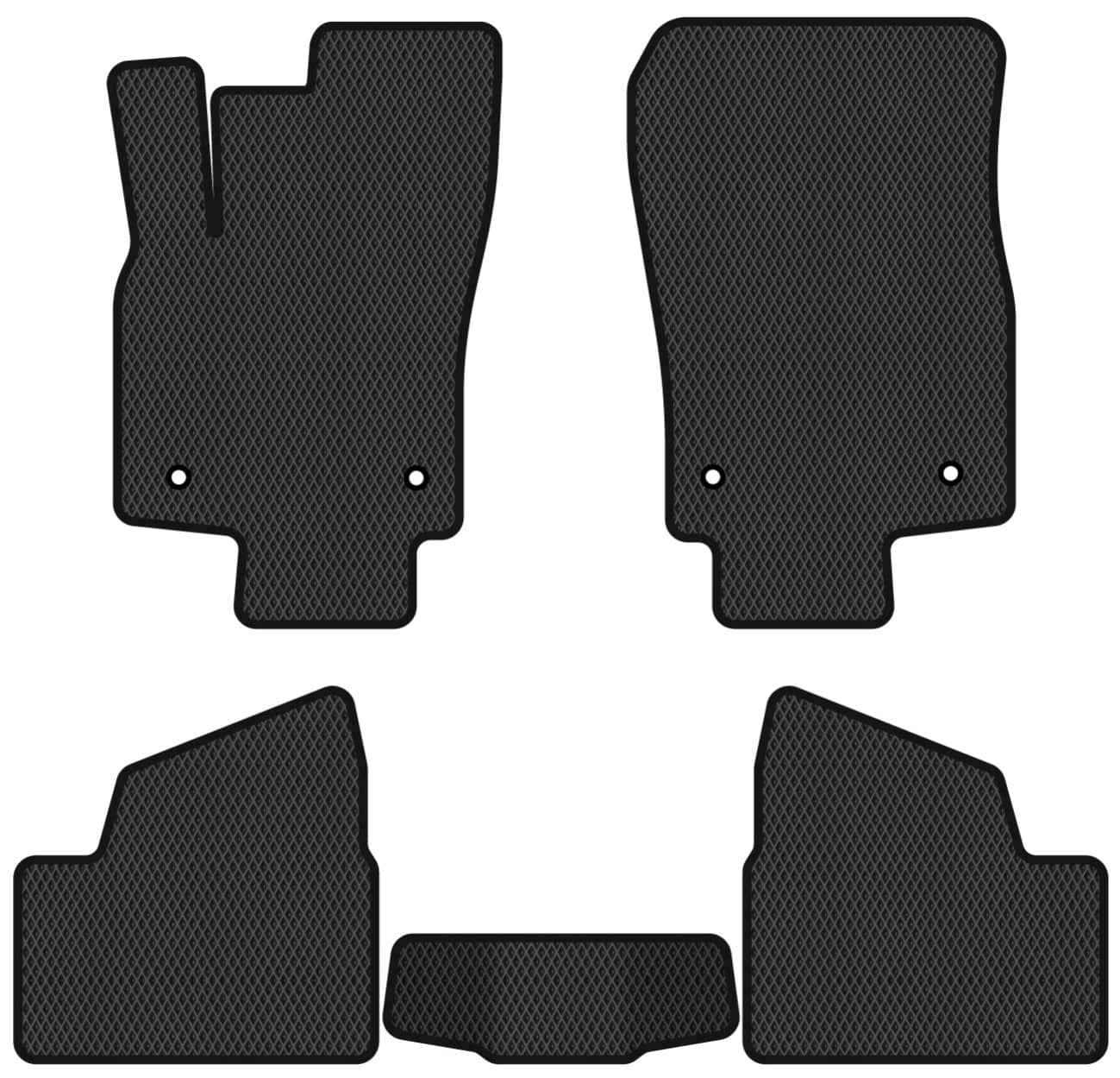 EVA килимки в салон авто EVAtech для Astra (H) MT 3-doors Opel 2004-2014 3 покоління Htb EU (OL33755C5AV4RBB)