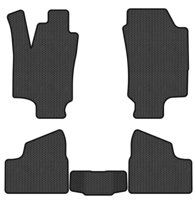 EVA килимки в салон авто EVAtech для Astra (G) MT Opel 1998-2009 2 покоління Sedan EU (OL3493CV5SBB)