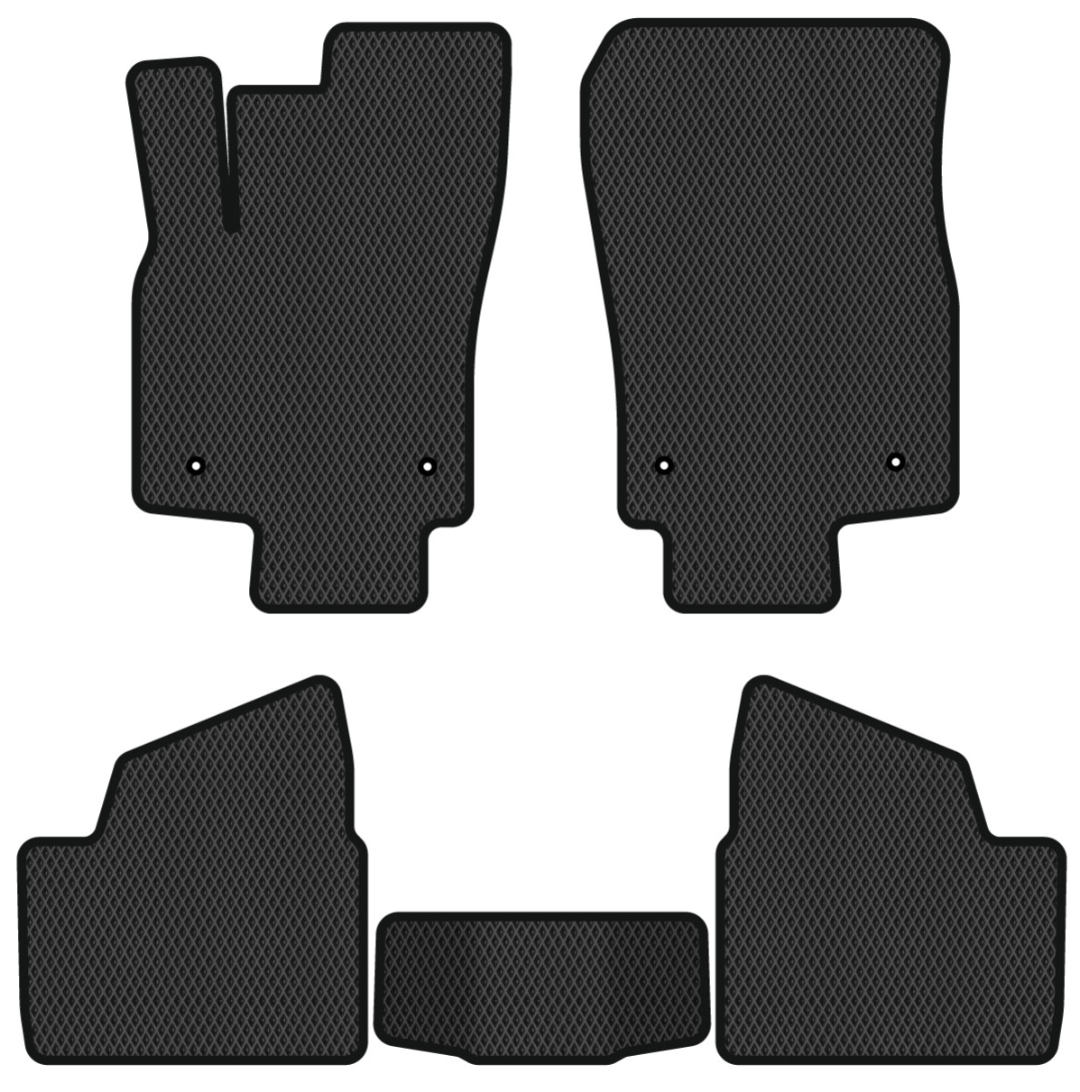 EVA килимки в салон авто EVAtech для Astra (H) MT Opel 2004-2014 3 покоління Sedan EU (OL3546C5CP4RBB)