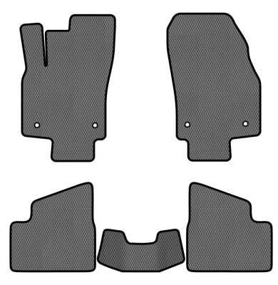 EVA килимки в салон авто EVAtech для Astra (H) MT Opel 2004-2014 3 покоління Combi EU (OL3549CV5AV4RGB)
