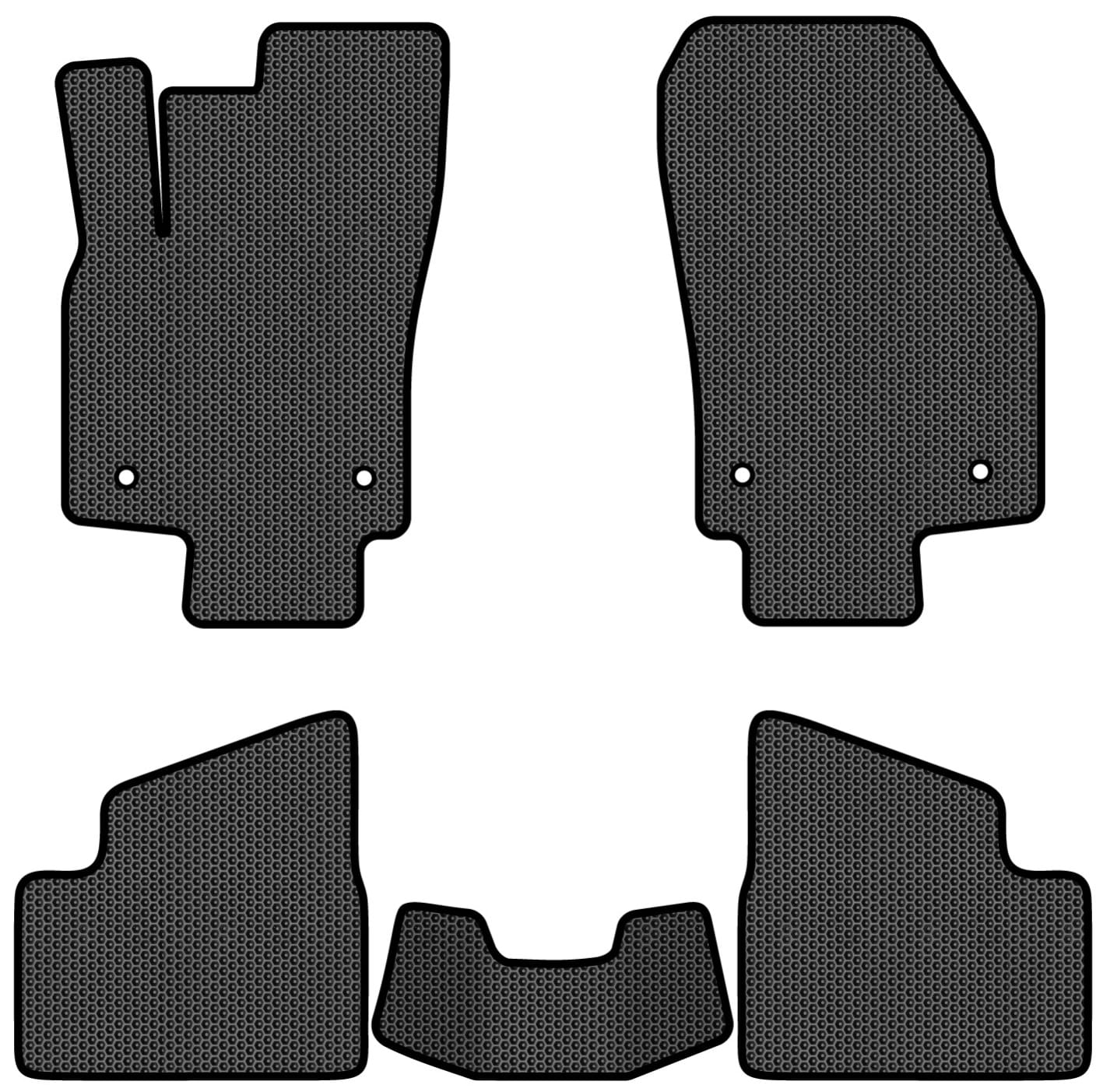 EVA коврики в салон авто EVAtech для Astra (H) MT Opel 2004-2014 3 поколение Combi EU (OL3549CV5AV4SBB)