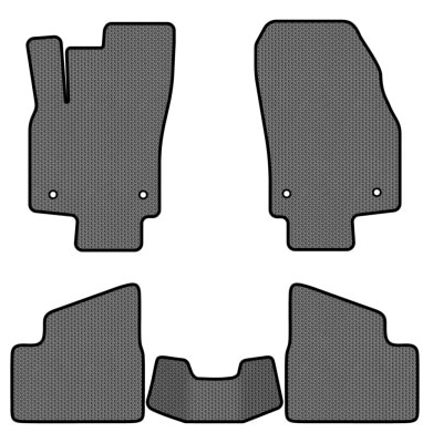 EVA килимки в салон авто EVAtech для Astra (H) MT Opel 2004-2014 3 покоління Combi EU (OL3549CV5AV4SGB)