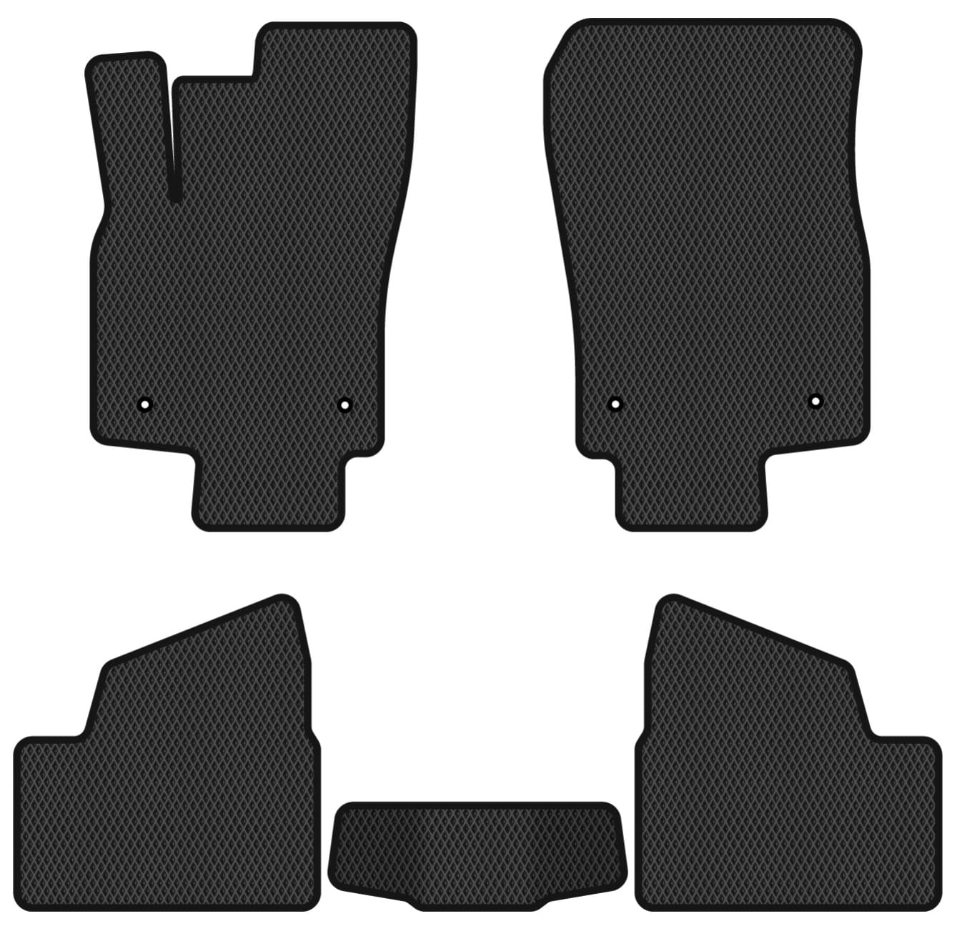 EVA коврики в салон авто EVAtech для Astra (H) MT Opel 2004-2014 3 поколение Htb EU (OL3582C5CP4RBB)