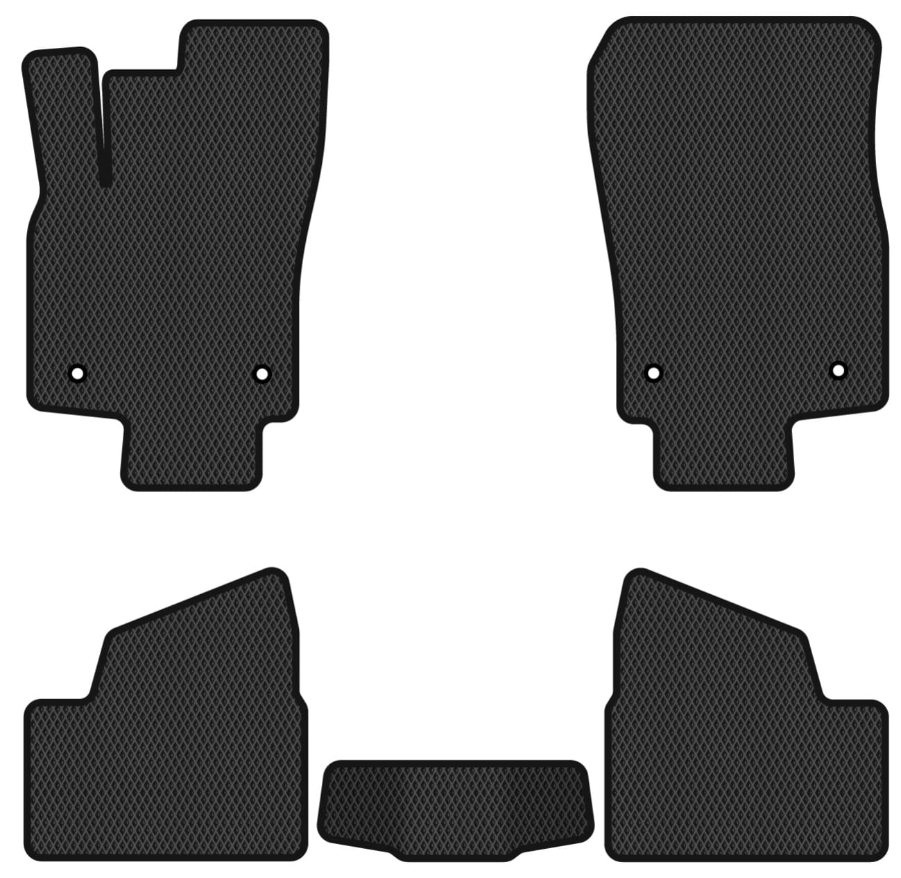 EVA килимки в салон авто EVAtech для Astra (H) MT Opel 2004-2014 3 покоління Htb EU (OL3583C5AV4RBB)