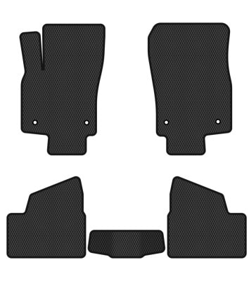 Фото - EVA коврики в салон авто EVAtech для Astra (H) AT Opel 2004-2014 3 поколение Htb EU (OL3674C5RBB)