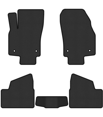 EVA килимки в салон авто EVAtech для Astra (H) AT Opel 2004-2014 3 покоління Htb EU (OL3674CV5AV4RBB)