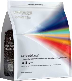 Купить Кофе в зернах Fresh Black Old Fashioned Hazelnut/Dark Chocolate/Raisins 1кг - Фото 1 Кофе в зернах Fresh Black Old Fashioned Hazelnut/Dark Chocolate/Raisins 1кг - Фото 1