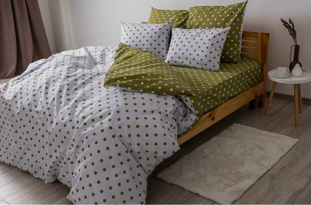 Комплект постельного белья ТЕП Happy Sleep Olive Dots (2-03795_25063) - Фото 1