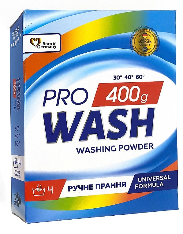 Стиральный порошок ProWash д/ручной стирки 400 г - Фото 1