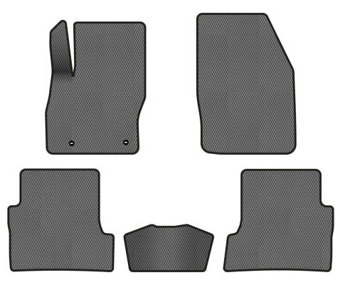 EVA коврики в салон авто EVAtech для Focus (C307) AT Ford 2005-2010 2 поколение Combi EU FD32204CV5TL2RGB