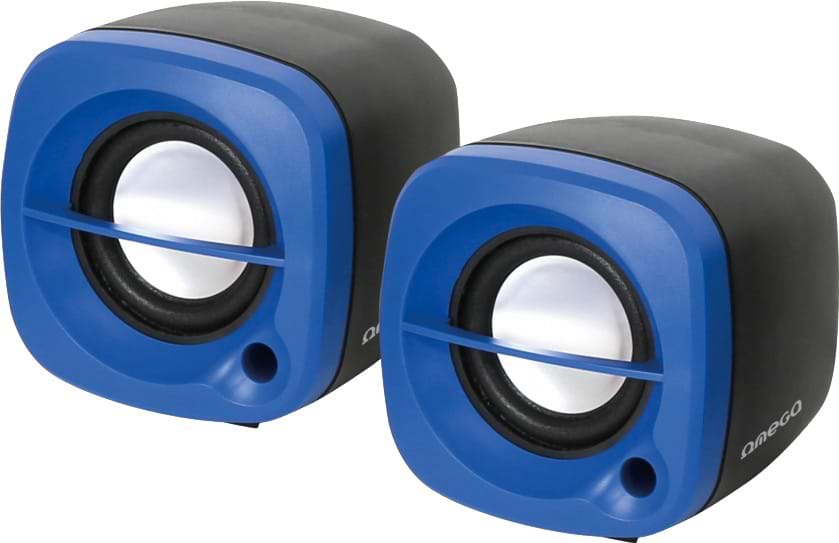 Комп'ютерна акустика компактна 2.0 Omega OG-15 Blue USB