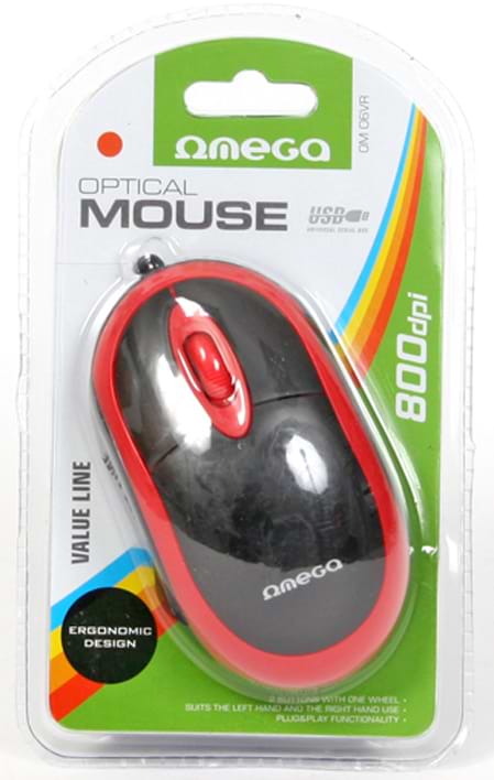 Фото - Миша дротова Omega OM-06V Optical Red (OM06VR)