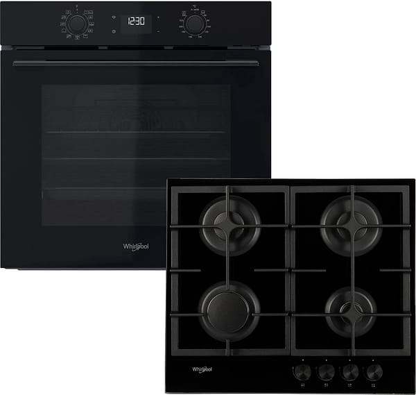 Фото - Комплект техники Whirlpool Духовой шкаф + Варочная панель Whirlpool OMK58HU1B + GOS 6415/NB1