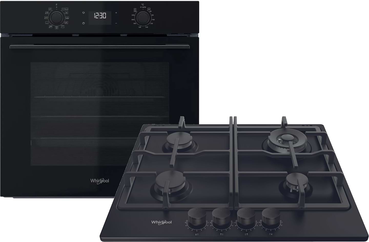 Комплект техники Whirlpool Духовой шкаф + Варочная панель Whirlpool OMK58HU1B + TKRL661NB - Фото 1