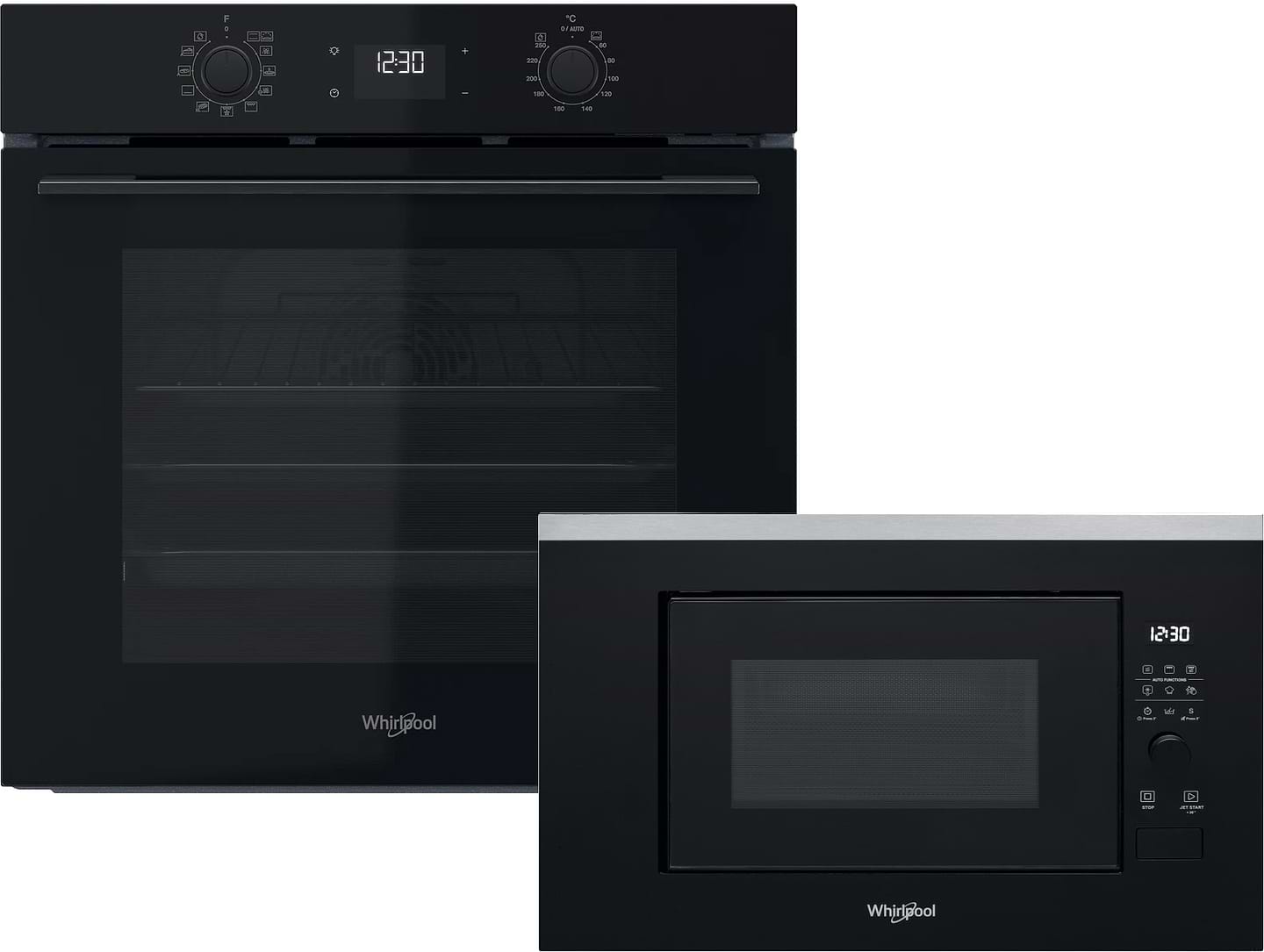 Комплект техники Whirlpool Духовой шкаф + Микроволновая печь встраиваемая Whirlpool OMK58HU1B + WMF200G