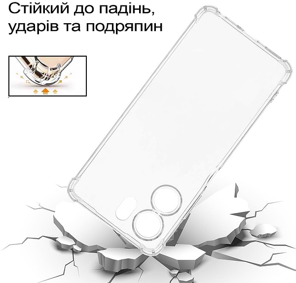 Фото - Чохол для смартфону BeCover for Oppo A5x 4G/5G Clear (713814)