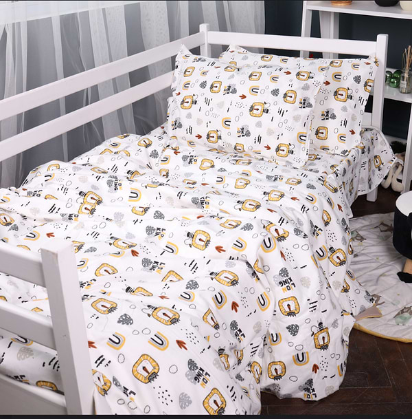 Фото - Простынь двуспальная MirSon Фланель 014 Lion 180x190 см (2200009655395)