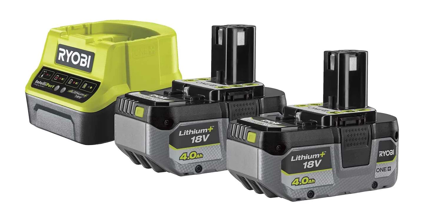 Аккумулятор для электроинструментов Ryobi и зарядного устройства ONE+ RC18120-242X (5133005961)