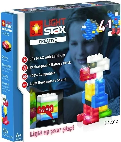 Пластиковий конструктор Light Stax Creative 4в1 (LS-S12012)