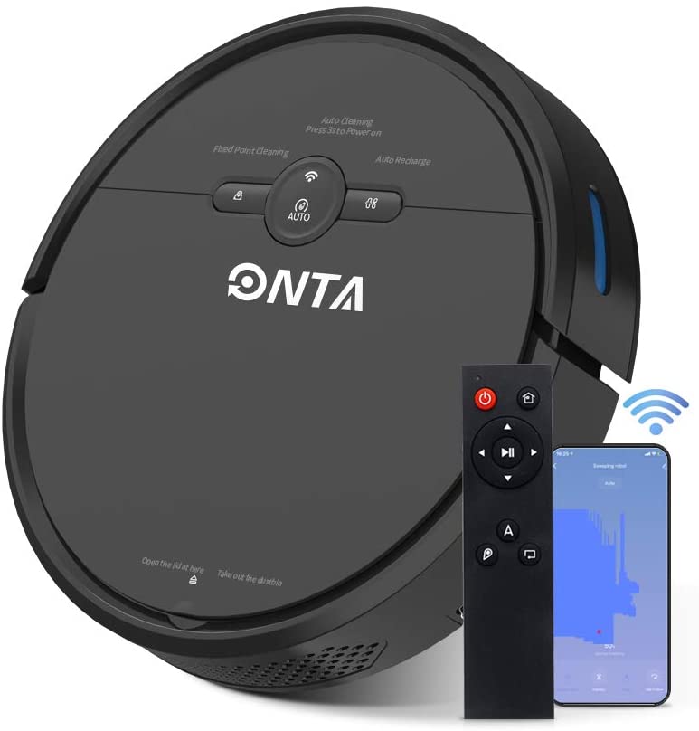 Фото - Робот-пылесос моющий Onta D2-001 Black