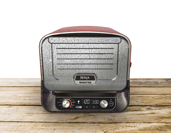 Фото - Піч електрична Ninja Woodfire OO101EU