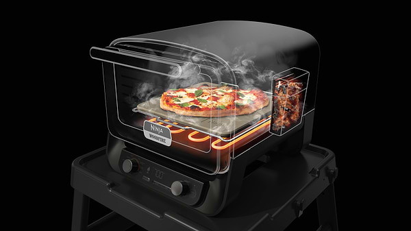 Фото - Піч електрична Ninja Woodfire OO101EU