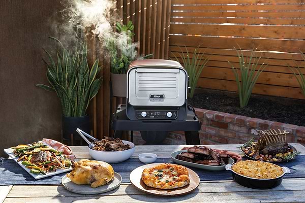 Фото - Піч електрична Ninja Woodfire OO101EU
