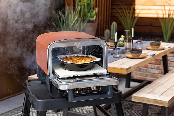 Фото - Піч електрична Ninja Woodfire OO101EU