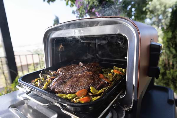 Фото - Піч електрична Ninja Woodfire OO101EU