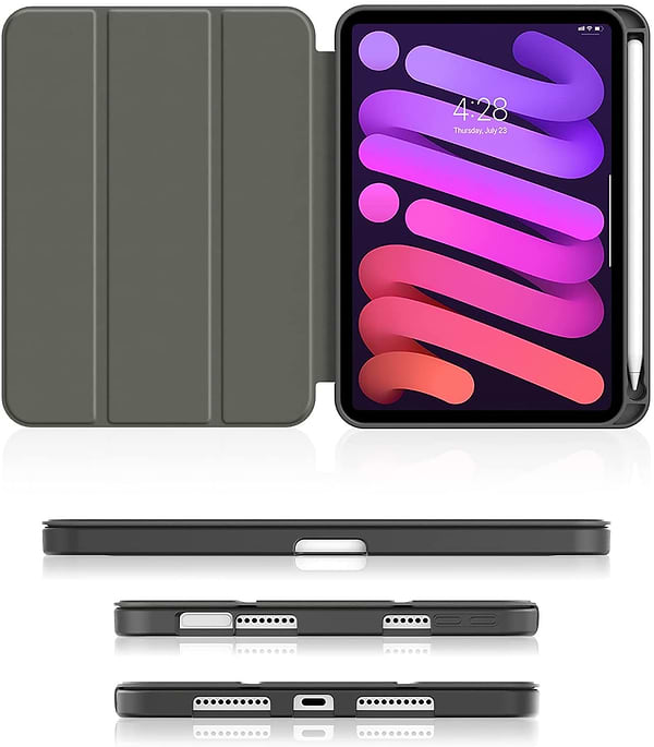 Фото - Чехол для планшета BeCover Direct Charge Pen с креплением Apple Pencil for Apple iPad mini 6 2021 Black (706783)