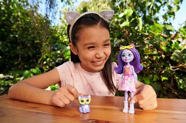 Фото - Уценка - Коллекционная кукла Enchantimals "Хаски Хадлей" (HHB90)