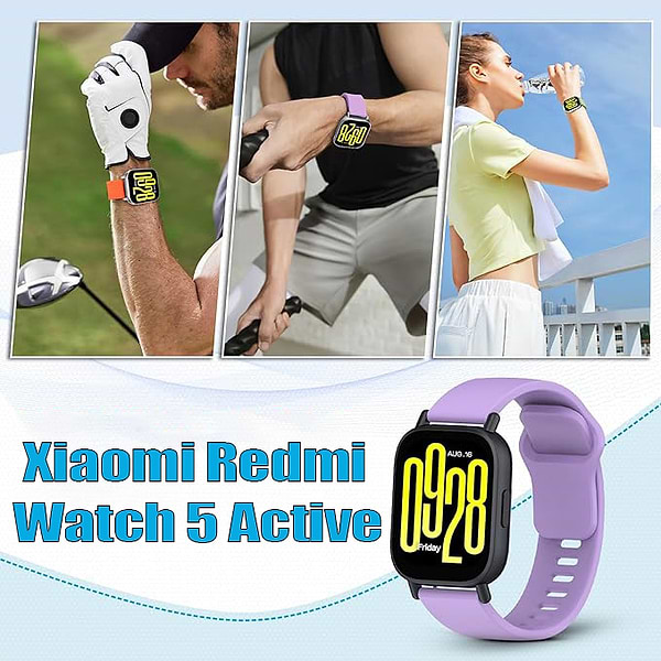 Фото - Ремешок для смарт-часов BeCover for Xiaomi Redmi Watch 5 Active Black (713189)