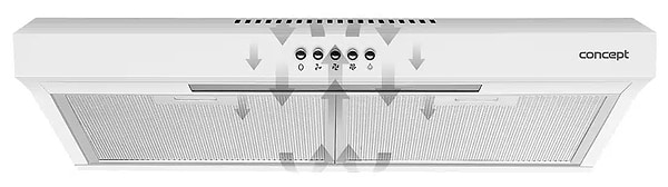 Фото - Витяжка традиційна Concept OPP1260wh