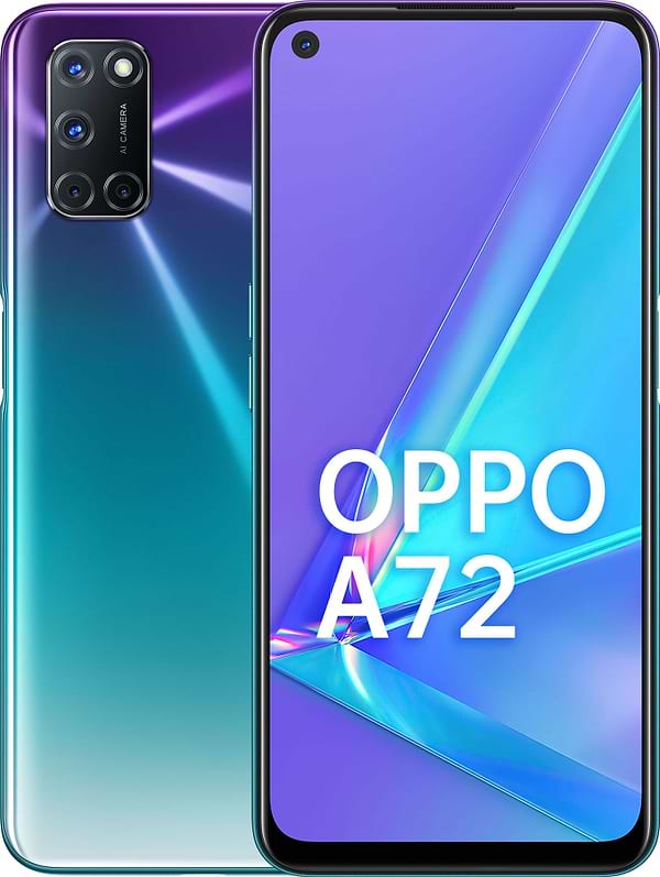 Фото - Смартфон OPPO A72 4/128Gb Aurora Purple