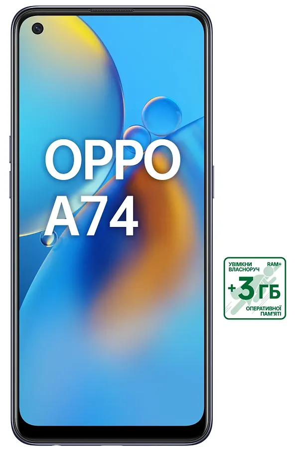 Фото - Смартфон OPPO A74 4/128Gb Black
