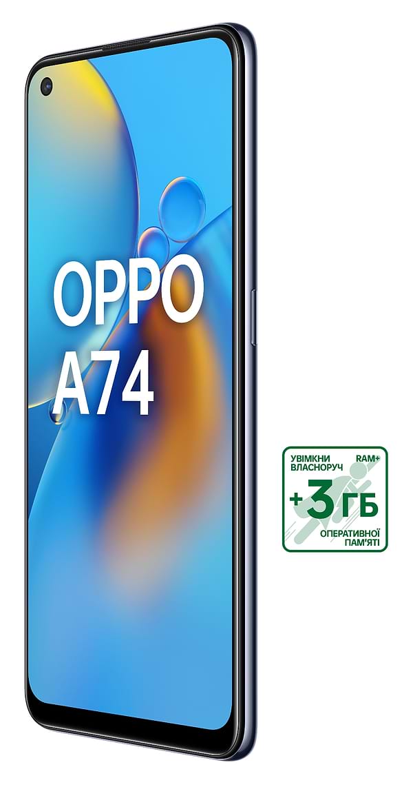 Фото - Смартфон OPPO A74 4/128Gb Black